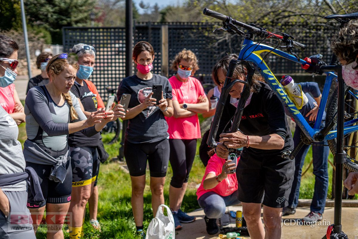 Jornada en femenino MTB. En la sierra de Guadarrama 2.