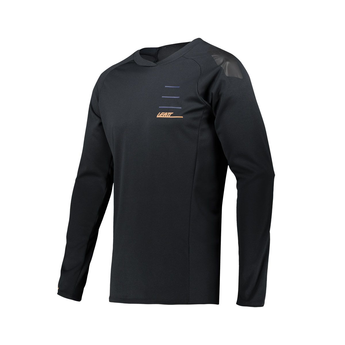 Leatt Jersey MTB5.0 Black FrontLeft 5021120300 Leatt Jersey MTB5.0 Black FrontLeft 5021120300