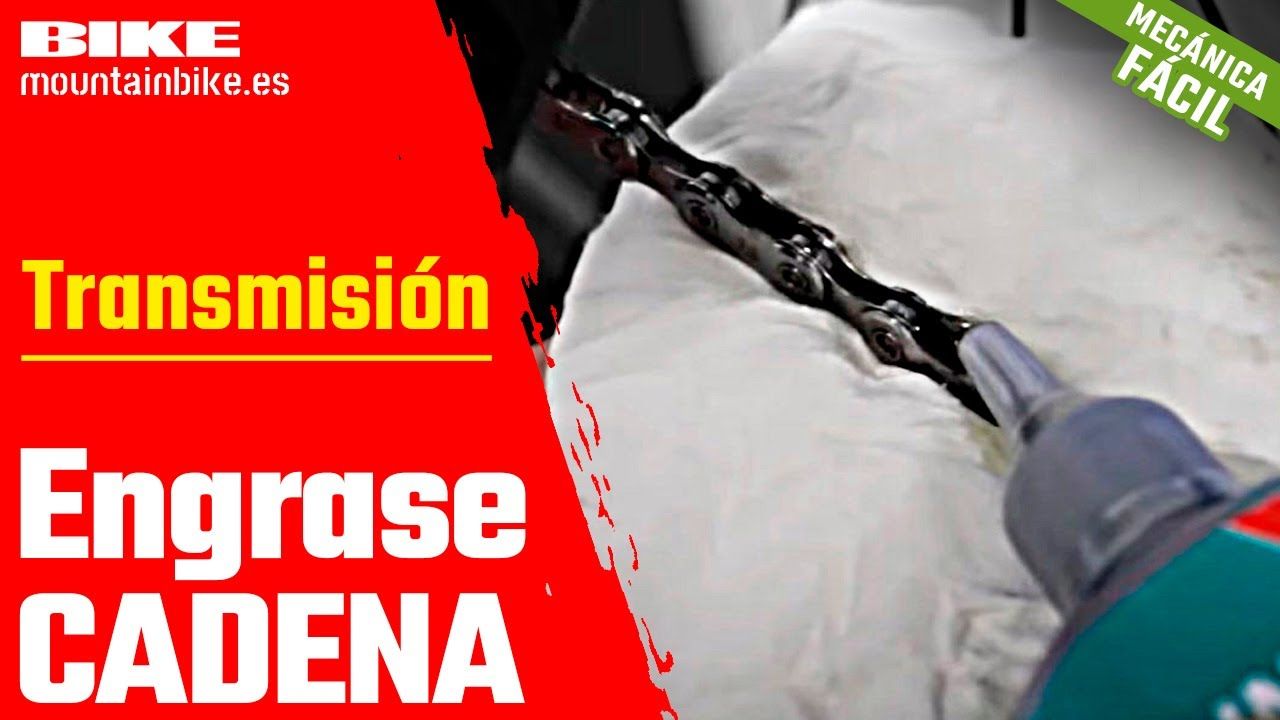 VÍDEO Engrase de la cadena, así debes hacerlo