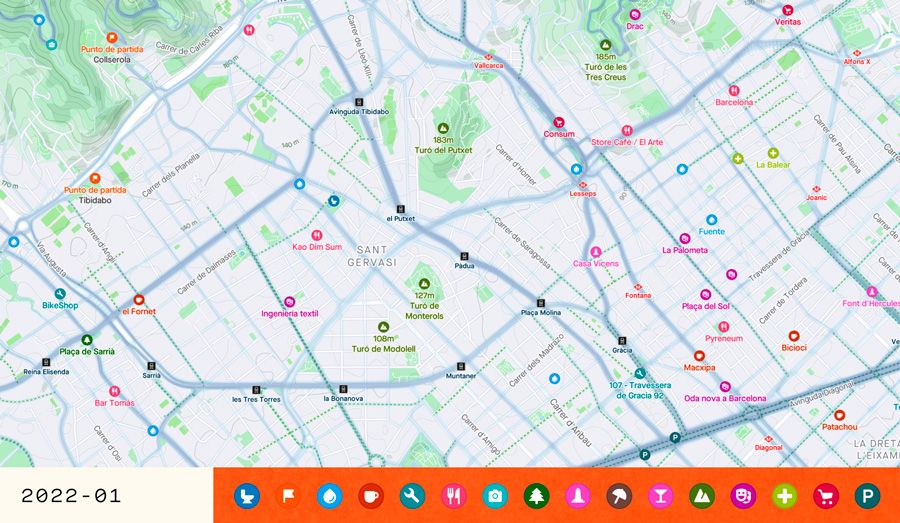 Strava lanza los PDI (Puntos de Interés) en los mapas