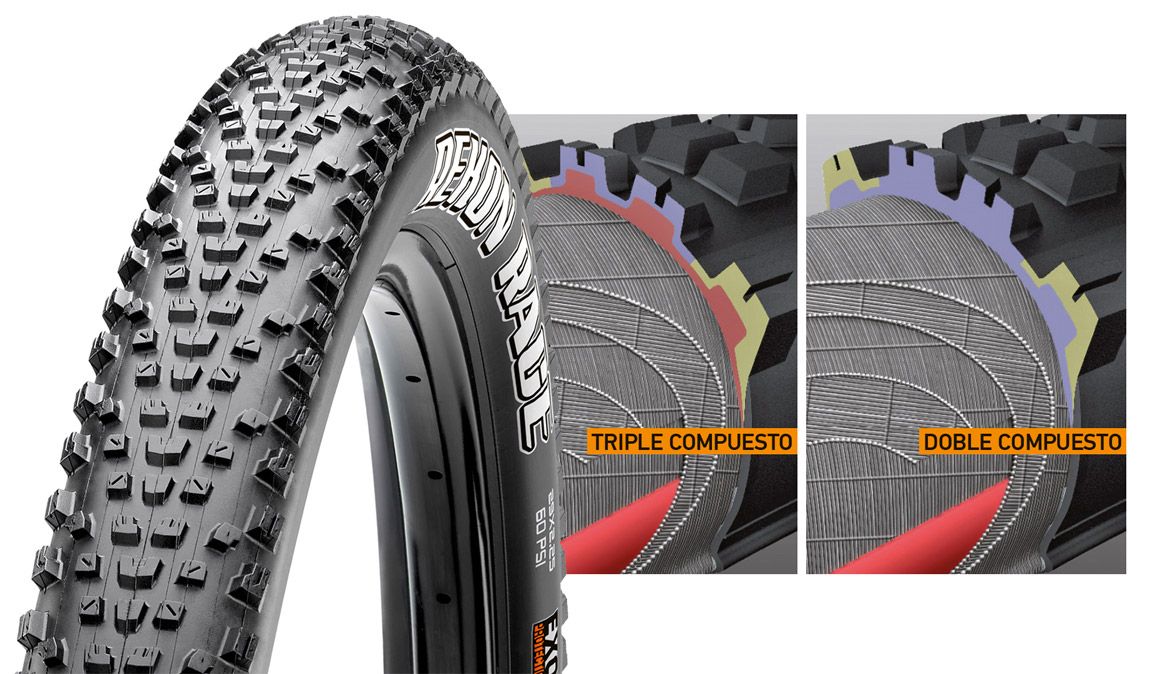 Compuestos de Maxxis. Entender sus diferencias