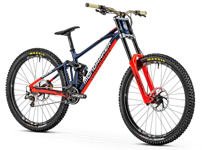 Mondraker Summum Bici de seguridad en pista (4)