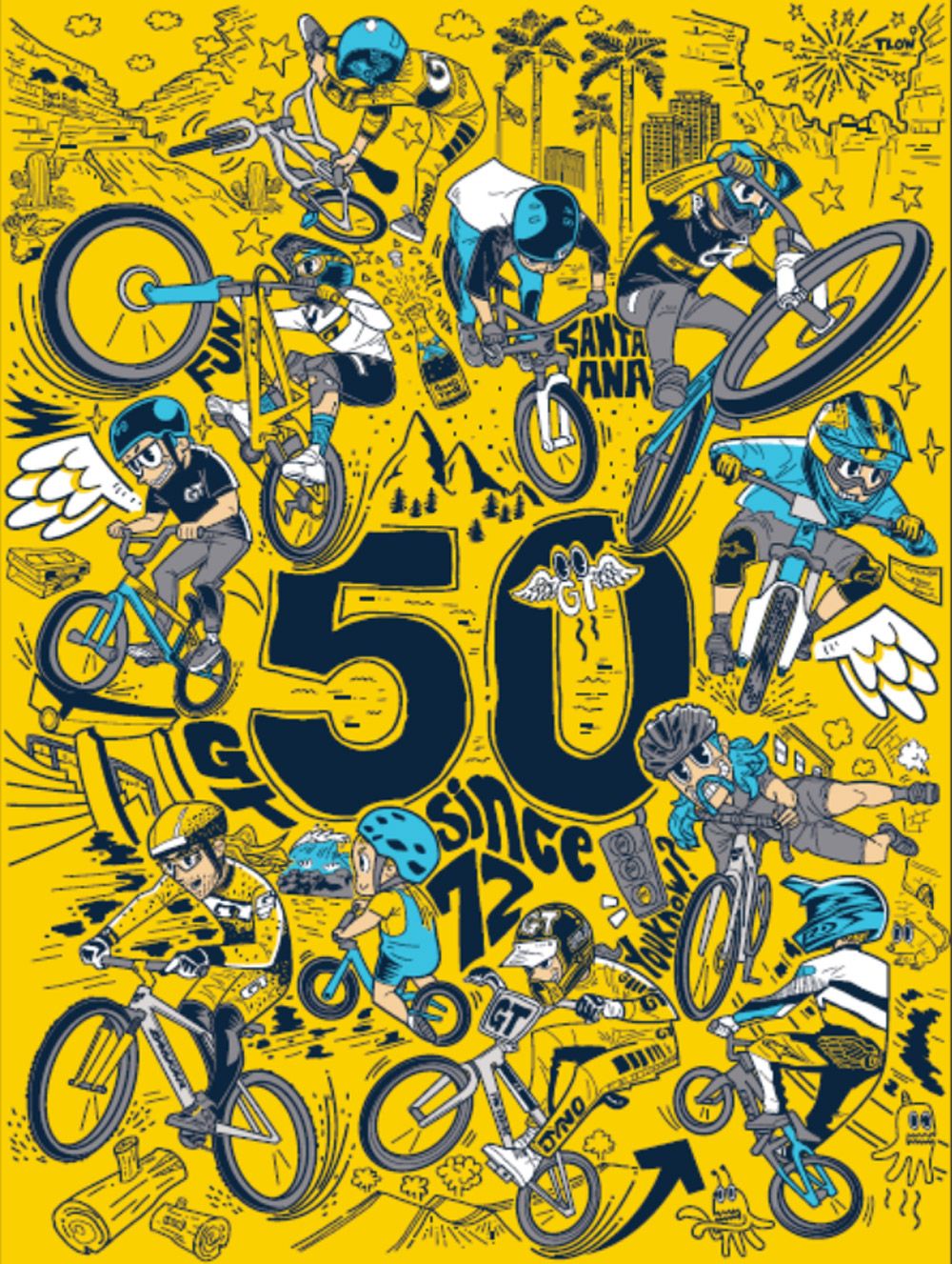 GT cumple 50 años detalle