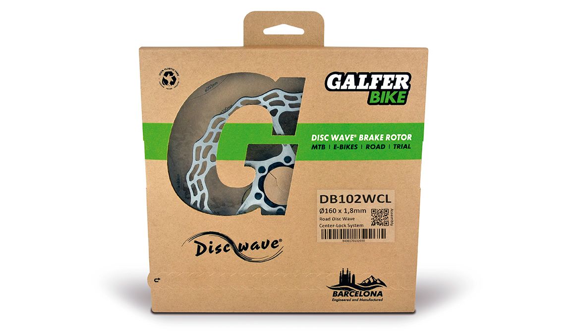 Nuevo packaging ecológico Galfer Disc Wave