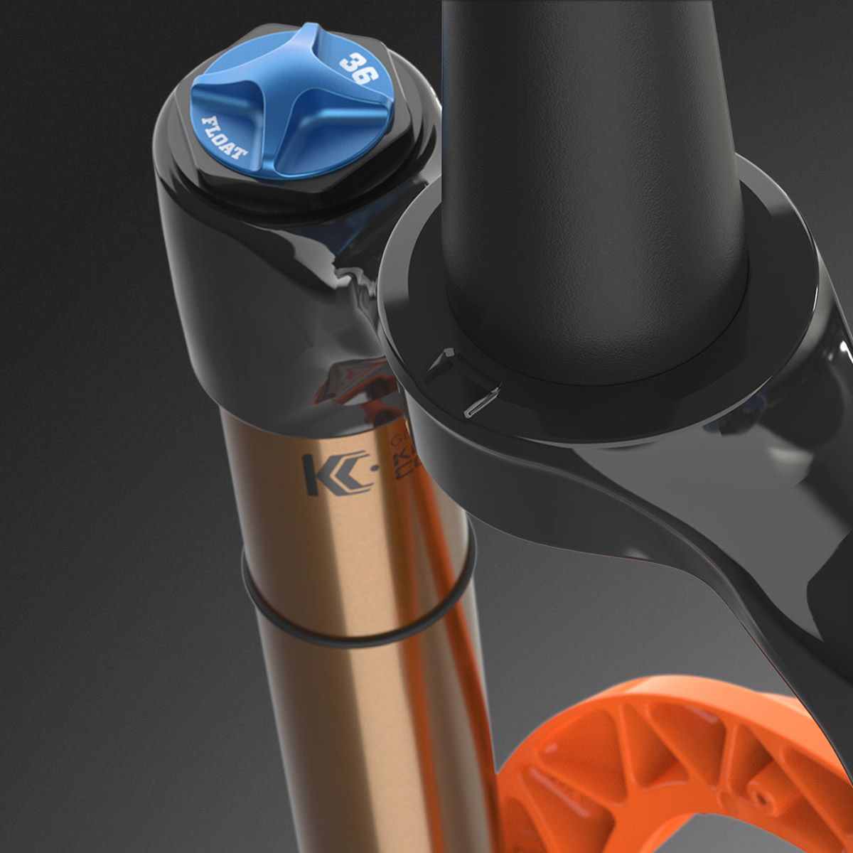 Así será la nueva FOX 36 2023 detalle corona 3 Así será la nueva FOX 36 2023 detalle corona 3