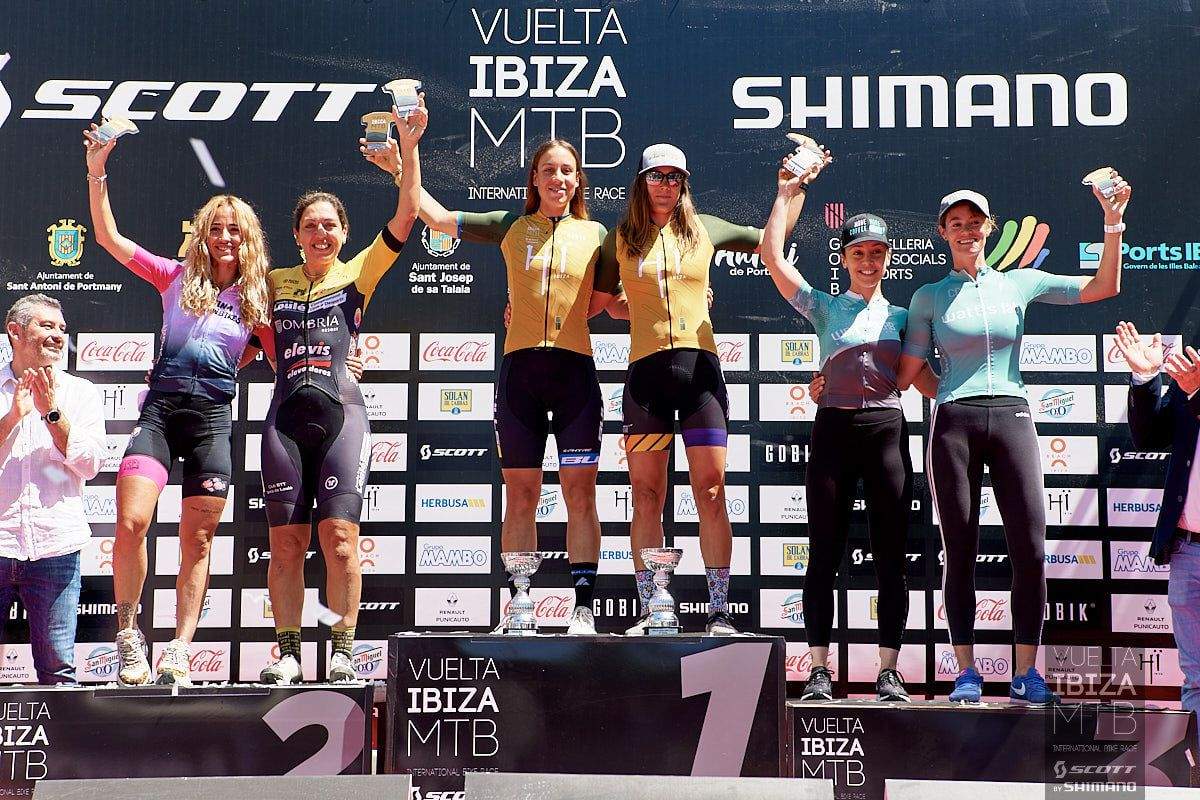 Podium femenino