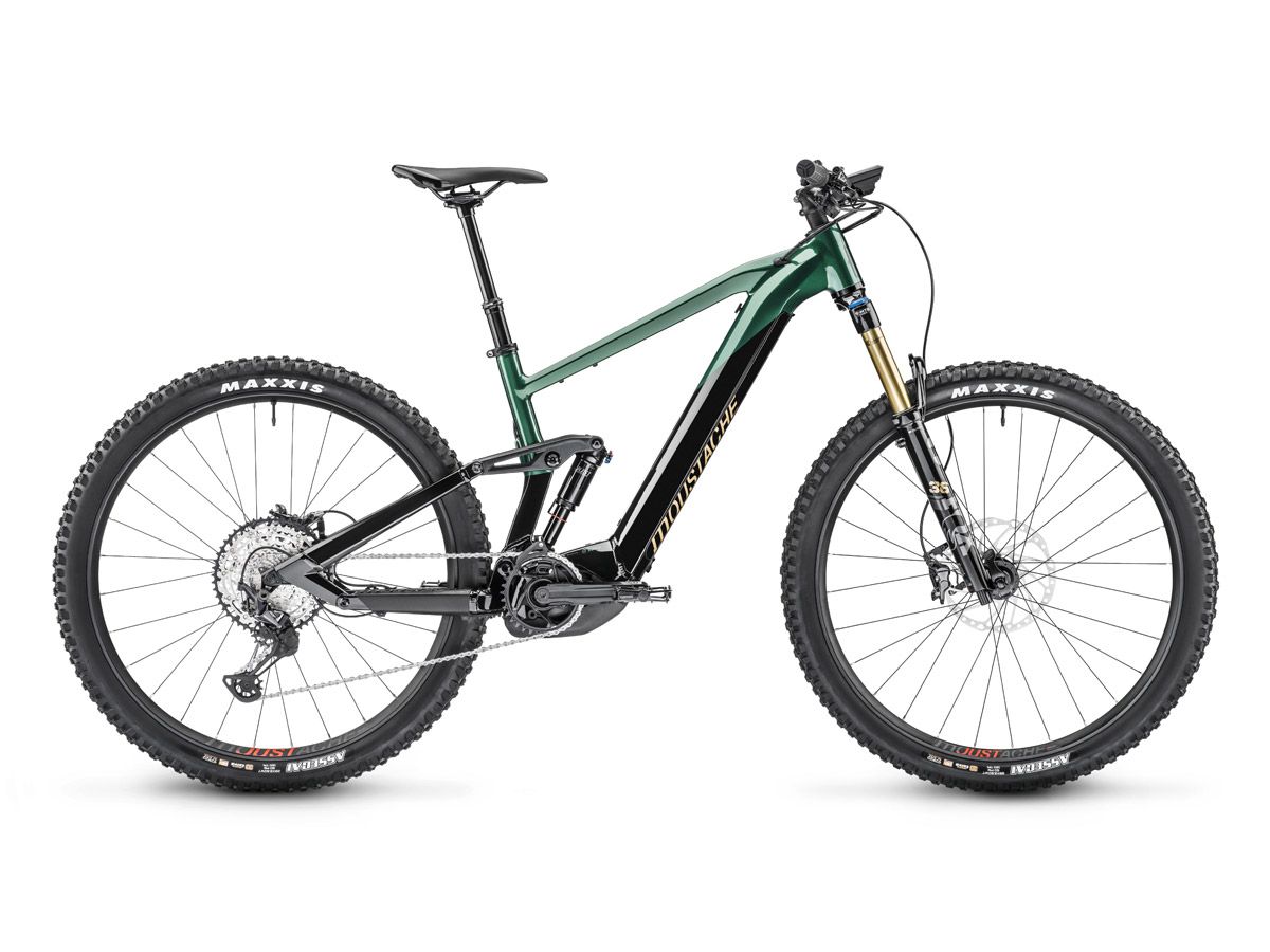 Moustache SA29FT9 220 Samedi 29 Trail 9 side drivetrain view studio Moustache SA29FT9 220 Samedi 29 Trail 9 side drivetrain view studio