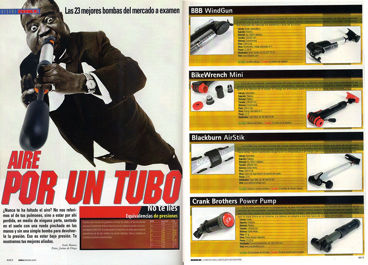 21 Aire por un tubo BIKE 151 21 Aire por un tubo BIKE 151