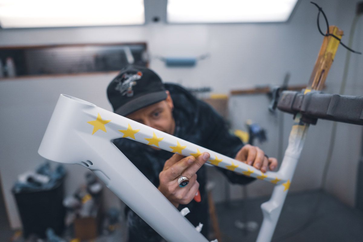 Así es la nueva BMC Fourstroke personalizada de Pauline Ferrand Prevot (5)