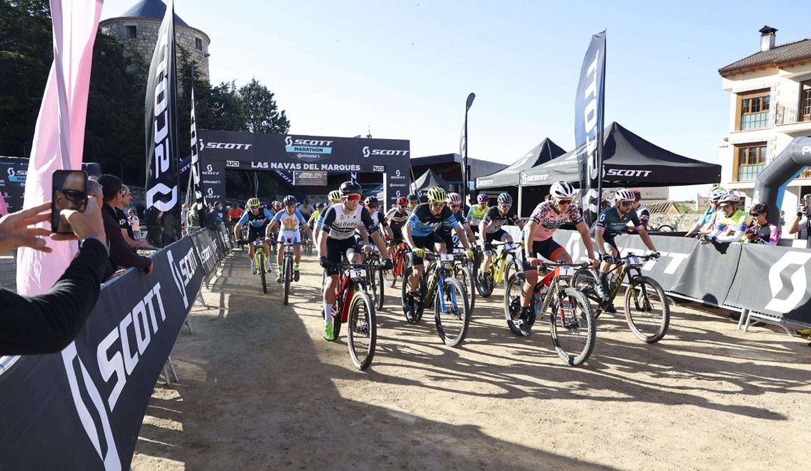 Las Navas del Marqués acogió la segunda prueba de la Scott Marathón series 3
