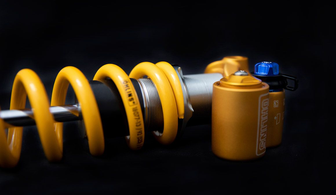 Öhlins mejora su amortiguador de muelle TTX22