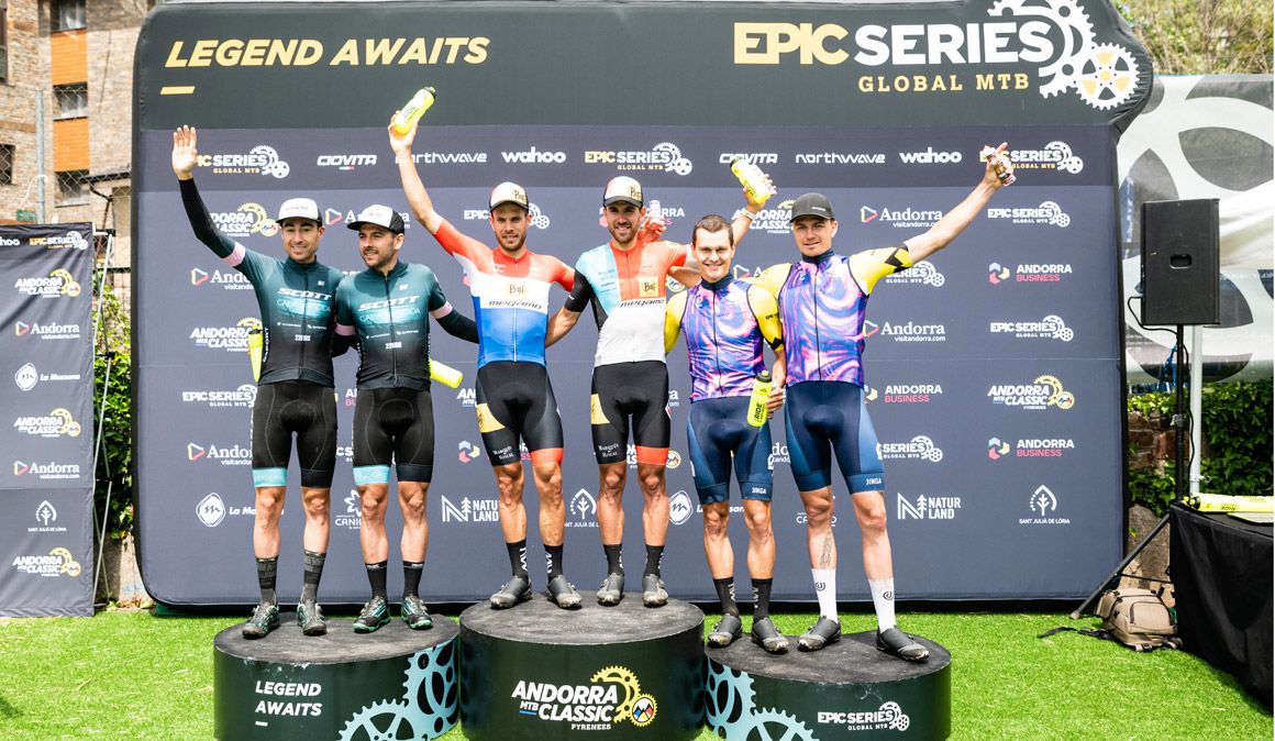 Buff Megamo hace doblete en la Etapa 1 de la Andorra MTB Classic Pyrenees