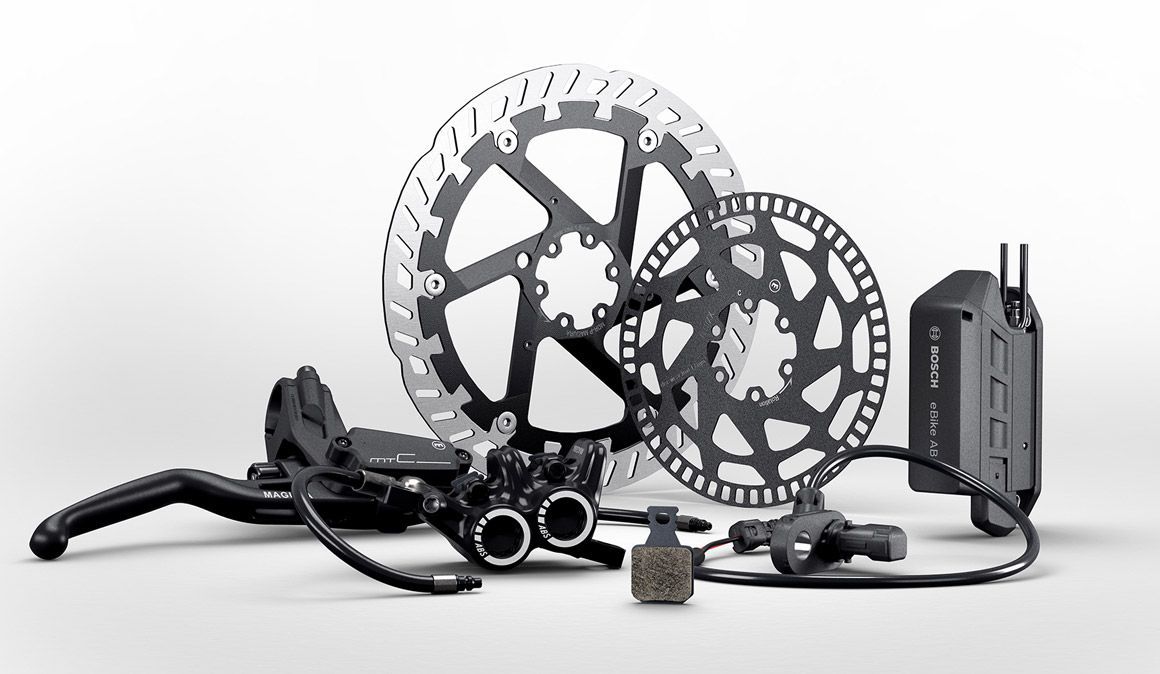 asi funciona el freno abs para e bikes de bosch y magura