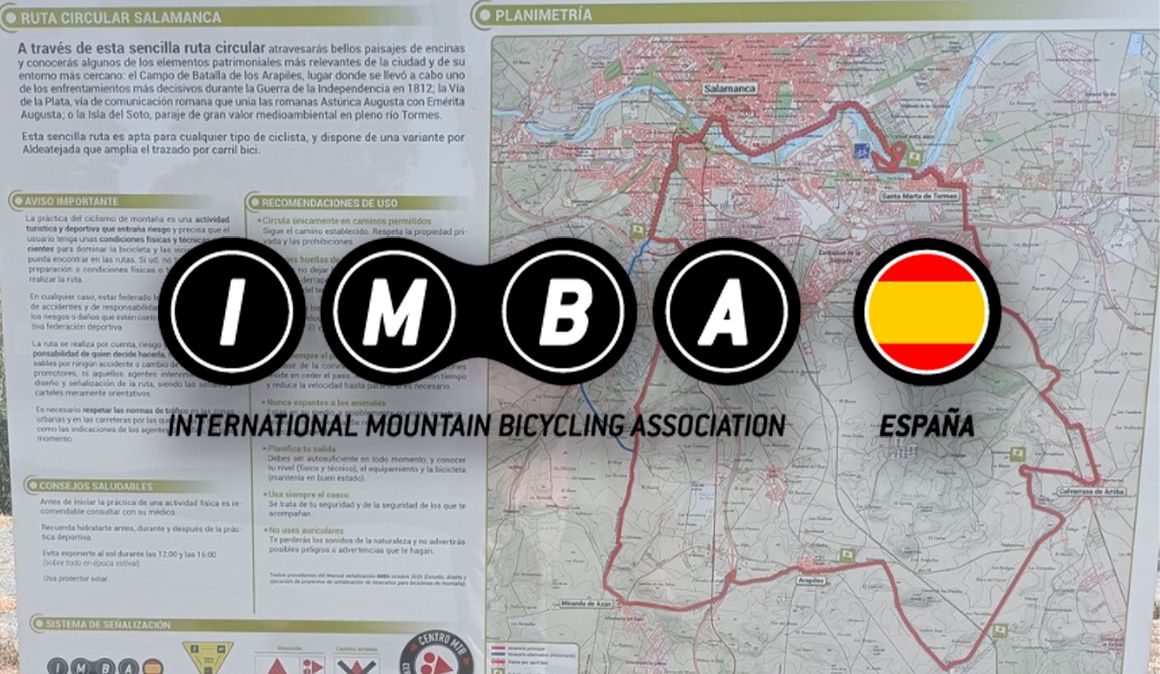 Noticias IMBA   Nueva ruta certificada en Salamanca