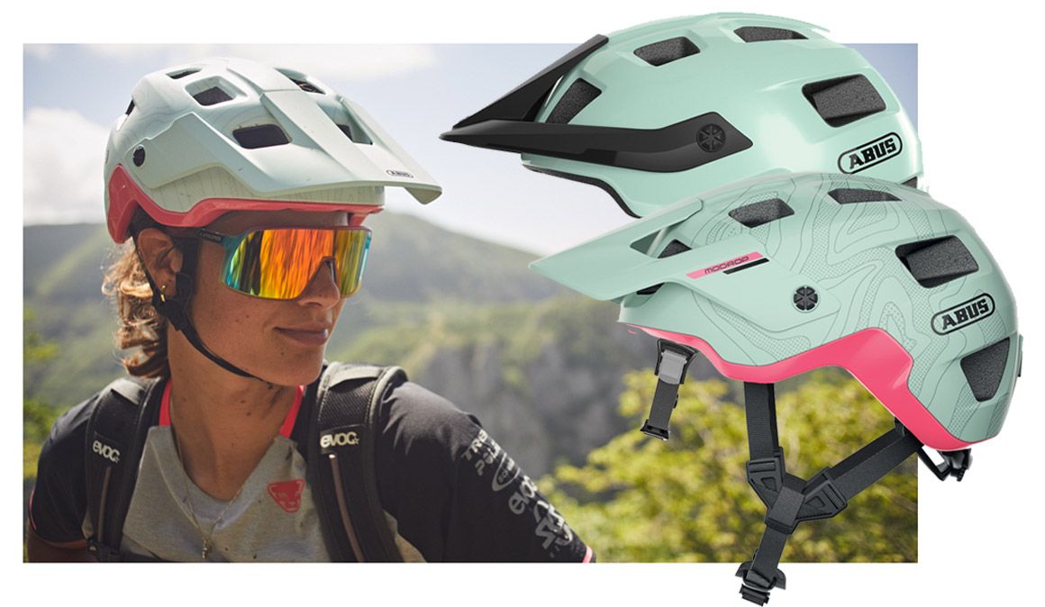 modrop y motrip los dos nuevos cascos trail de abus