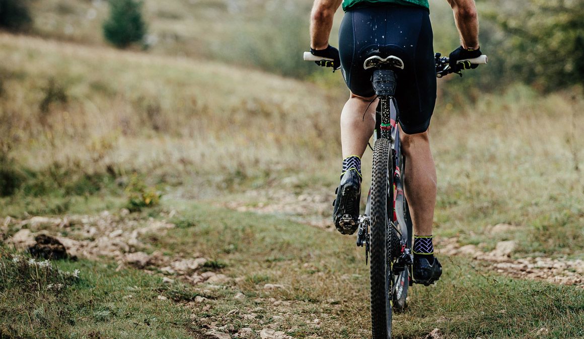 Agujetas en bicicleta