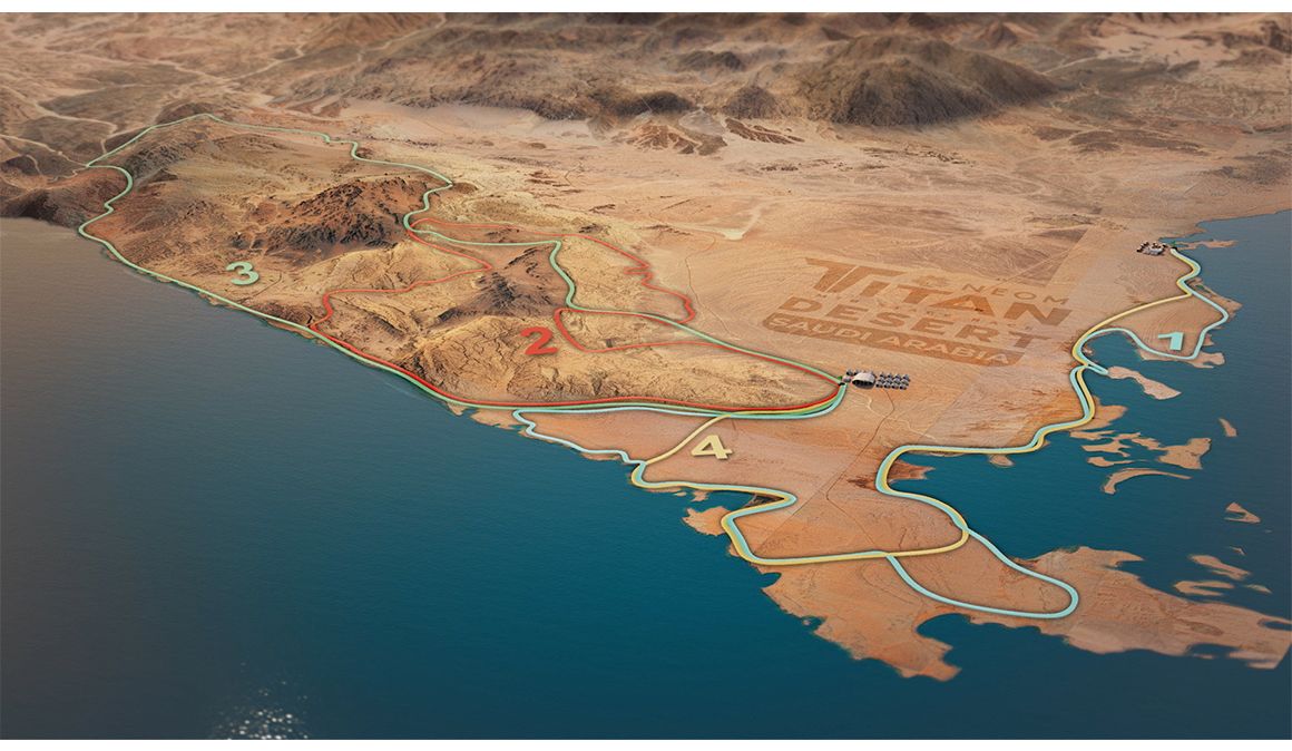 Titan Desert Aaudi Arabia. Así son su cuatro espectaculares etapas por el desierto