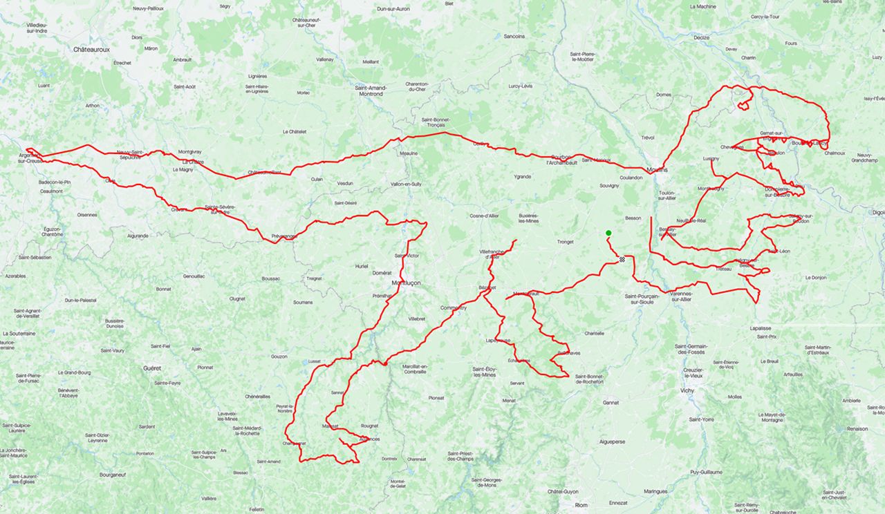 Strava Art Record Mundial