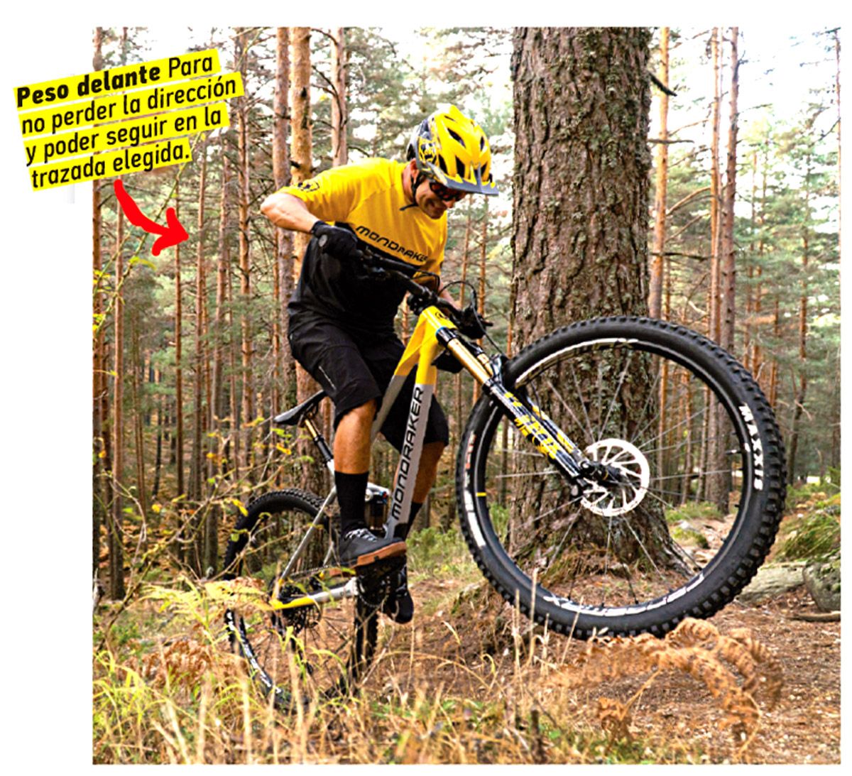 Soluciones si te cuesta superar los repechos con la MTB detalle