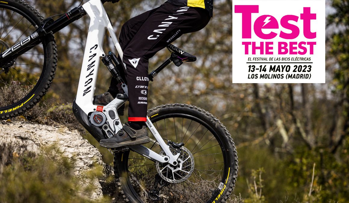 La nueva Canyon Strive ON, con el motor Bosch Performance Line CX Race, disponible para probar en Test The Best