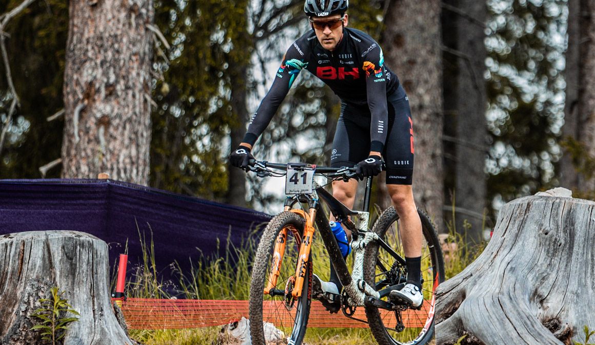 Pablo Rodriguez en enttenos en Lenzerheide con la nueva BH Lynx