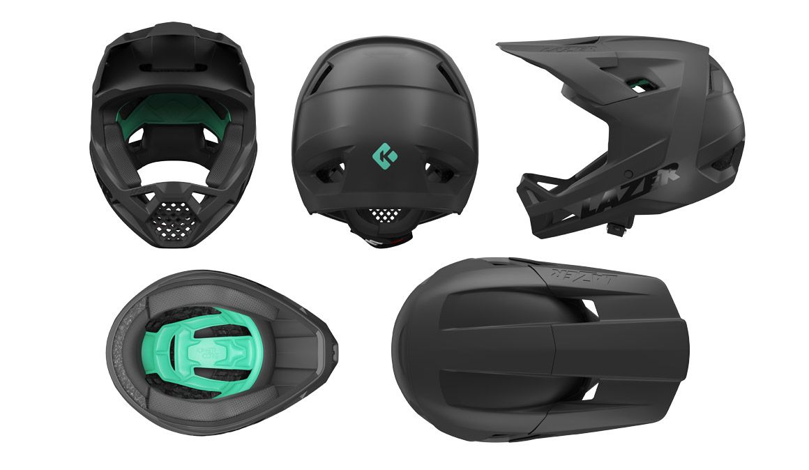 Lazer presenta el nuevo casco integral Chase. Para DH y con KinetiCore. Detalle
