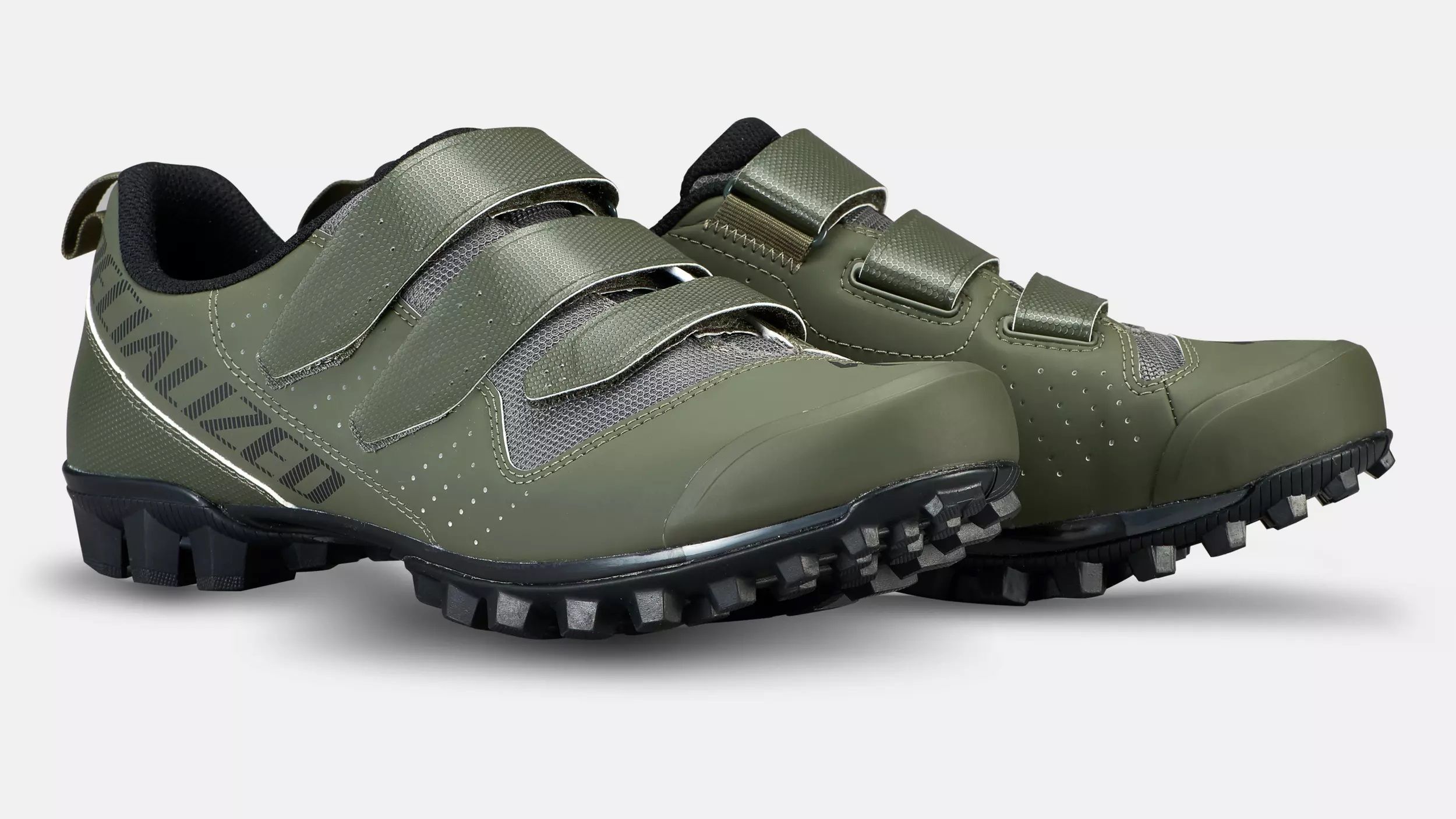 61521 014 SHOE RECON 10 MTB SHOE OAKGRN 42 PAIR