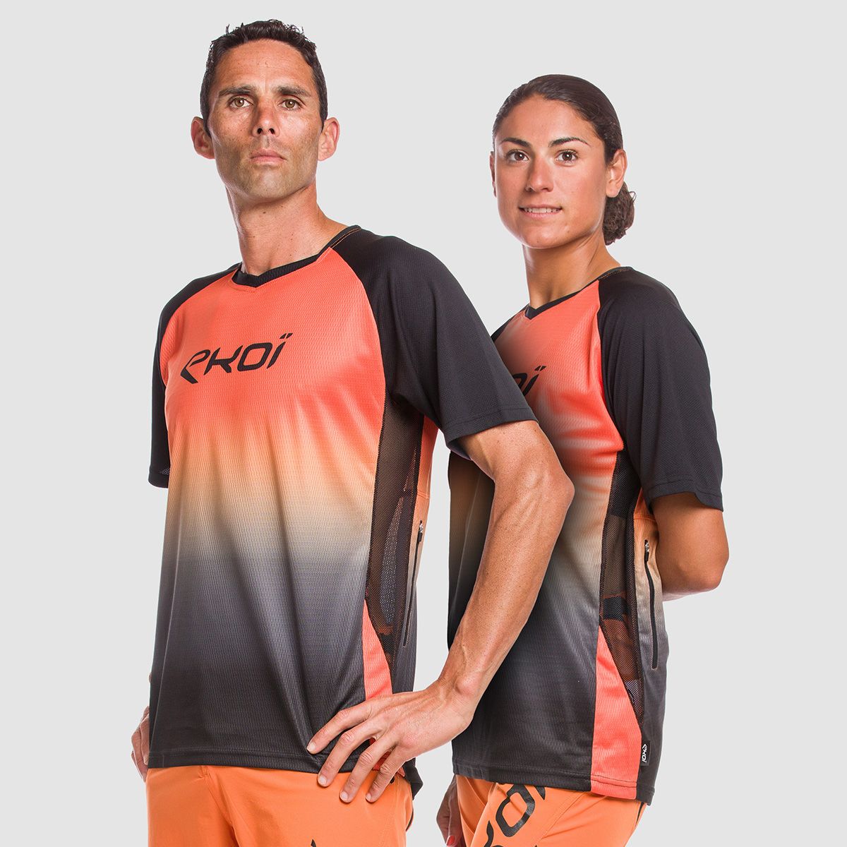 13292 Maillot EKOI MTB MC Orange 01