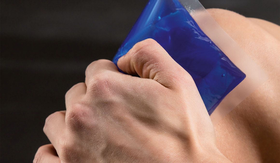 Aplicar frío o calor con lesión