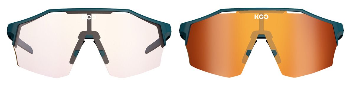 KOO Alibi2 DARK BLUE MATT RED PHOTOCHROMIC MR DISATTIVATA