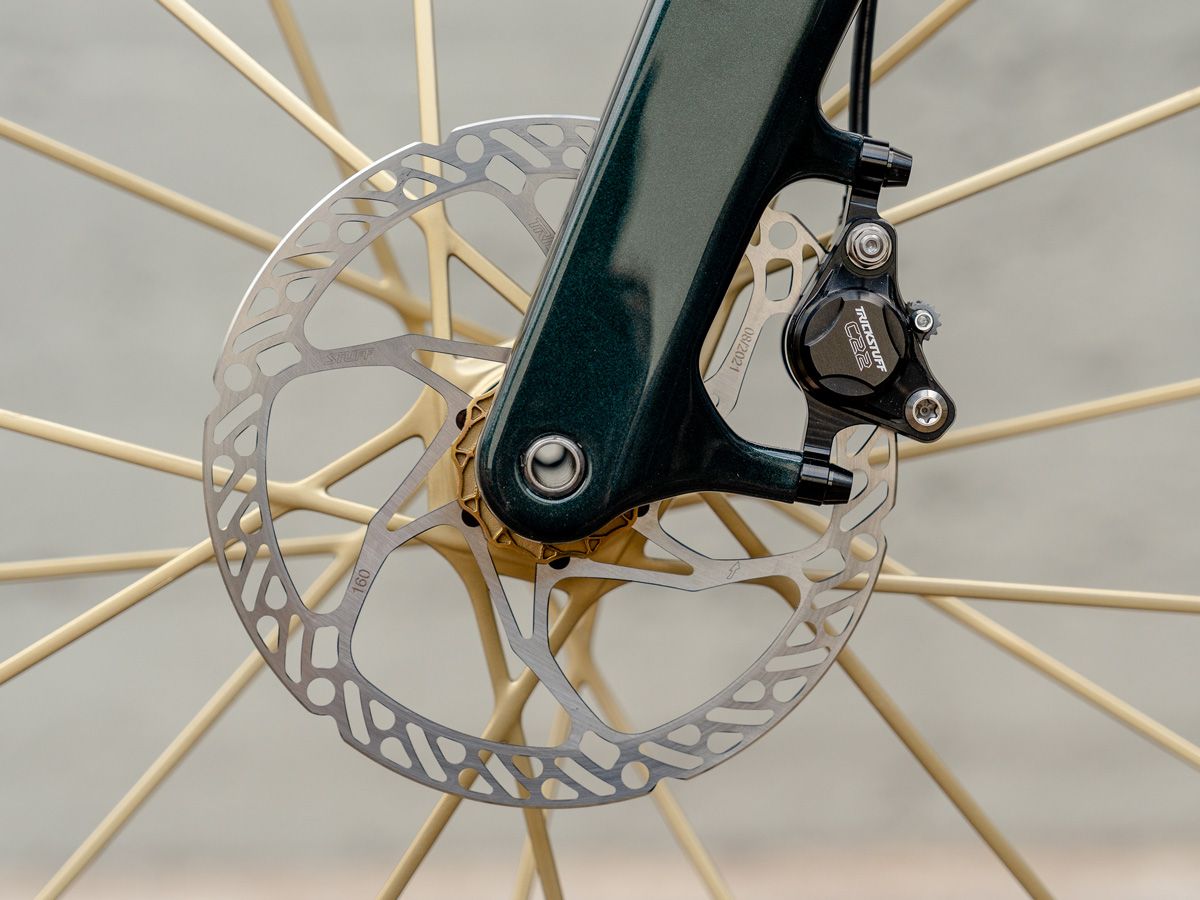 Frenos Trickstuff Piccola Carbon y discos Trickstuff Dächle UL 160mm