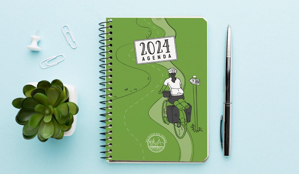 Agenda 2024 Viajera y ciclista. Este es el momento