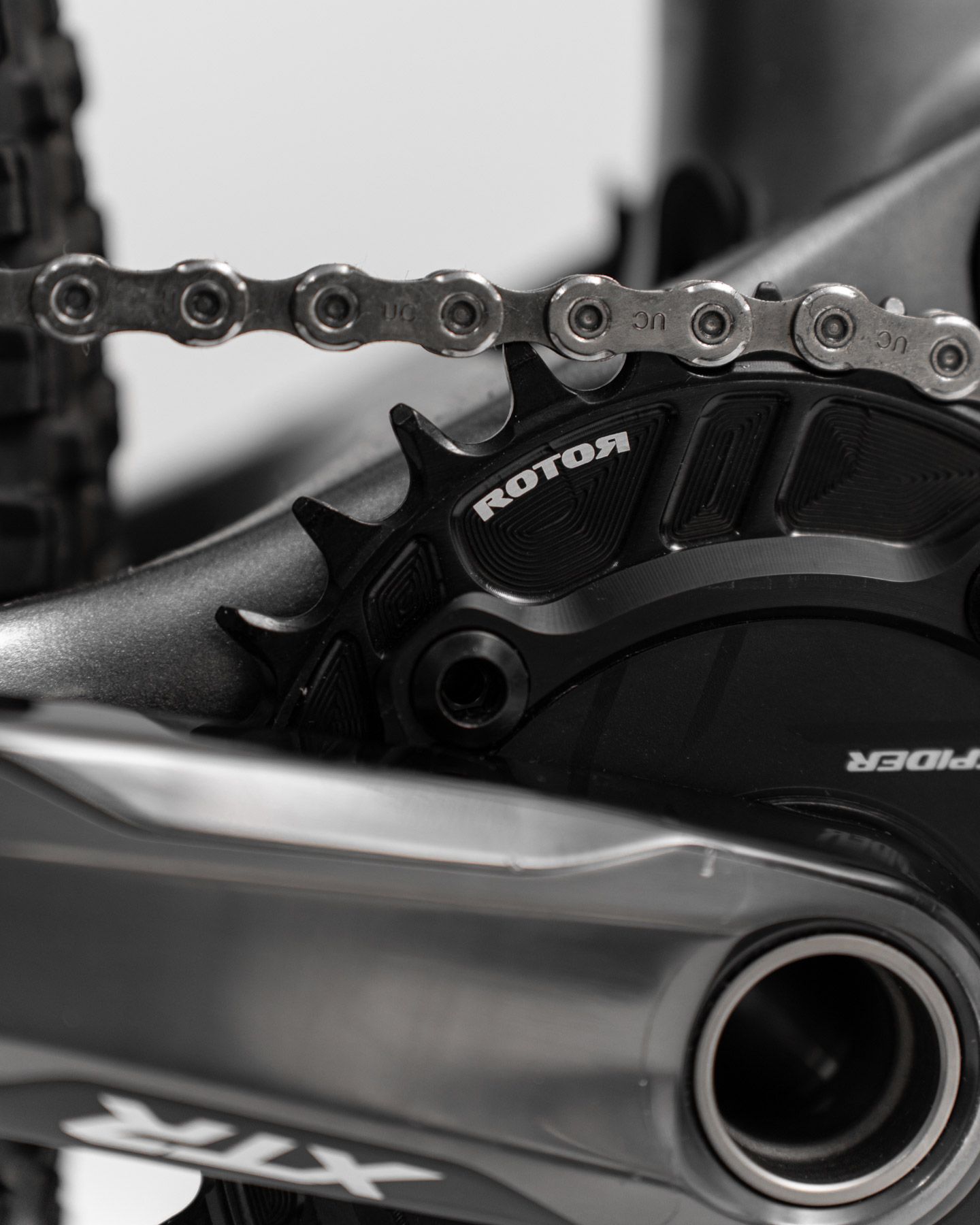Rotor presenta su potenciómetro INspider compatible con Shimano detalle