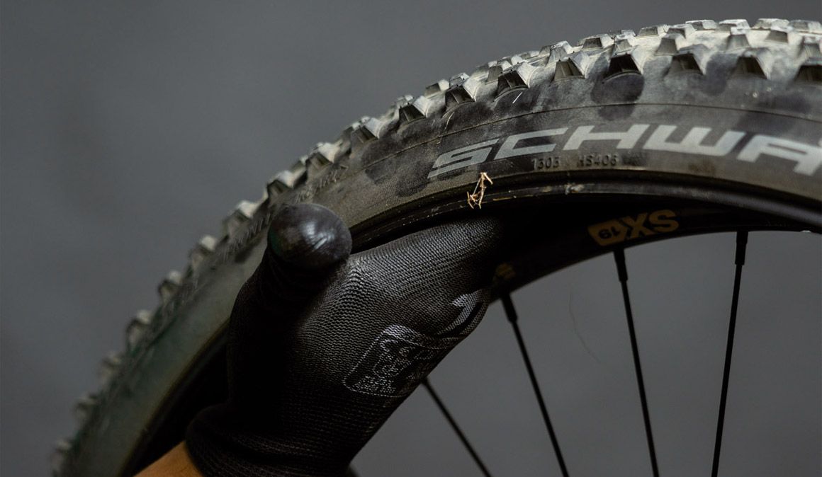Qué hacer si la rueda está llena de abrojos
