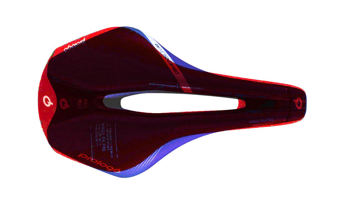 Superposición entre el Nago R4 (color rojo) y el Dimension (azul) Superposición entre el Nago R4 (color rojo) y el Dimension (azul)