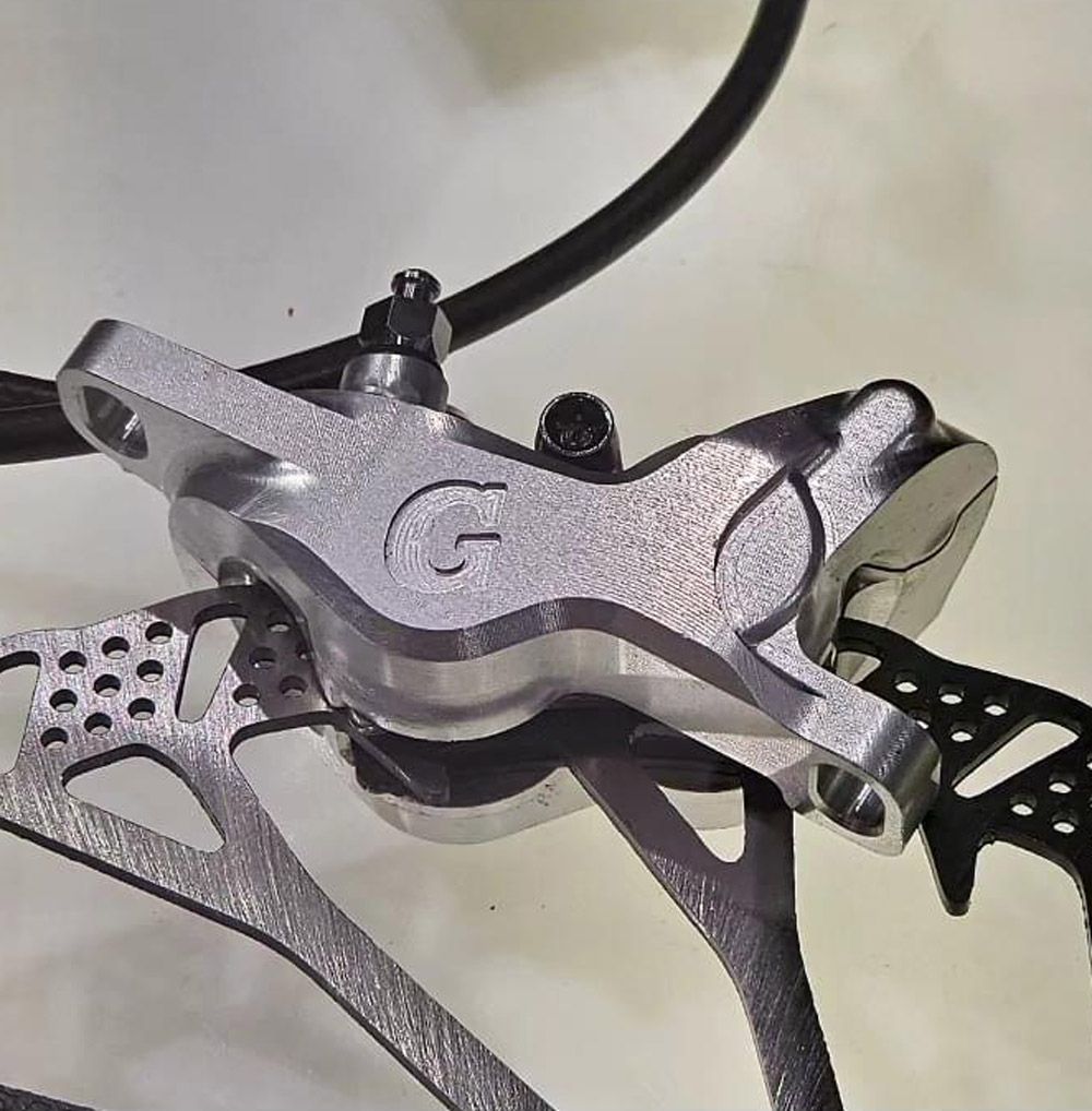 Nuevos frenos Galfer. Prototipo. Detalle 6 Nuevos frenos Galfer. Prototipo. Detalle 6