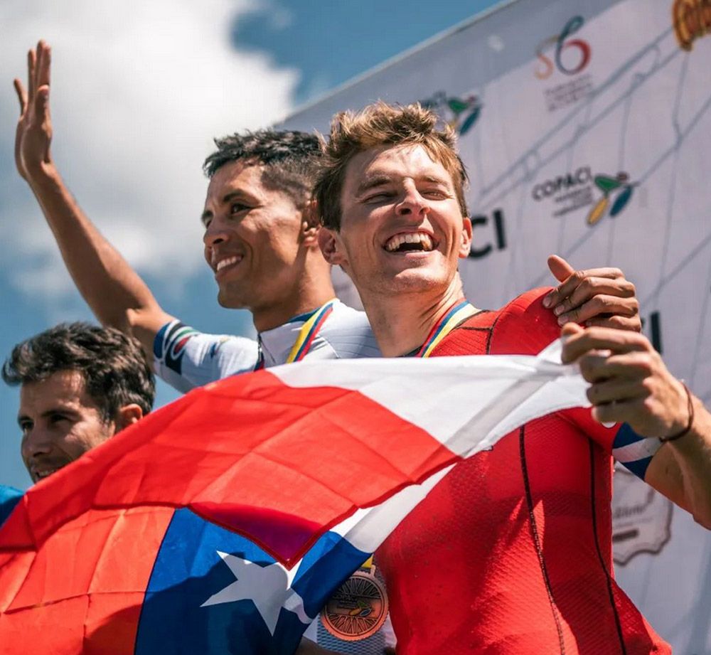 Nuevo equipo Klimatiza Toteemi Caberty, estos son los cuatro corredores Sebastián Gesche en los pasados Campeonatos Panamericanos