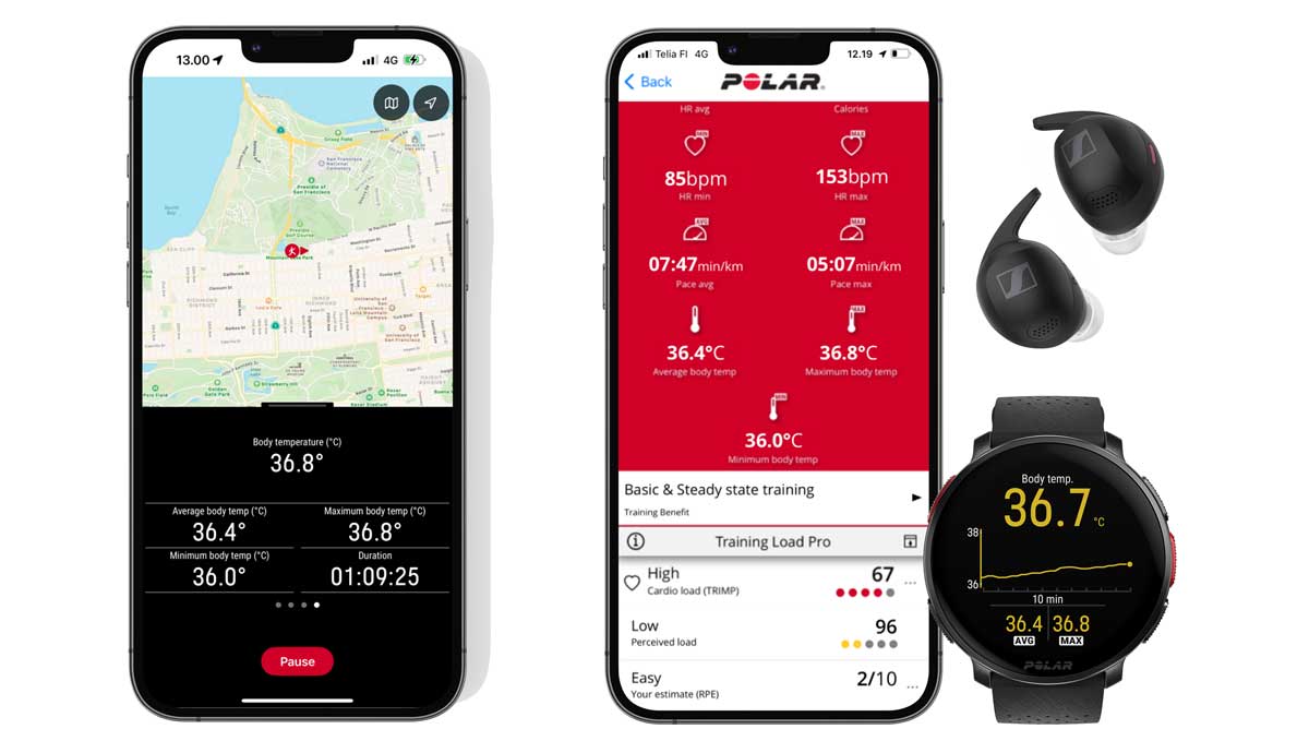 polar flow app sennheiser vantagev3