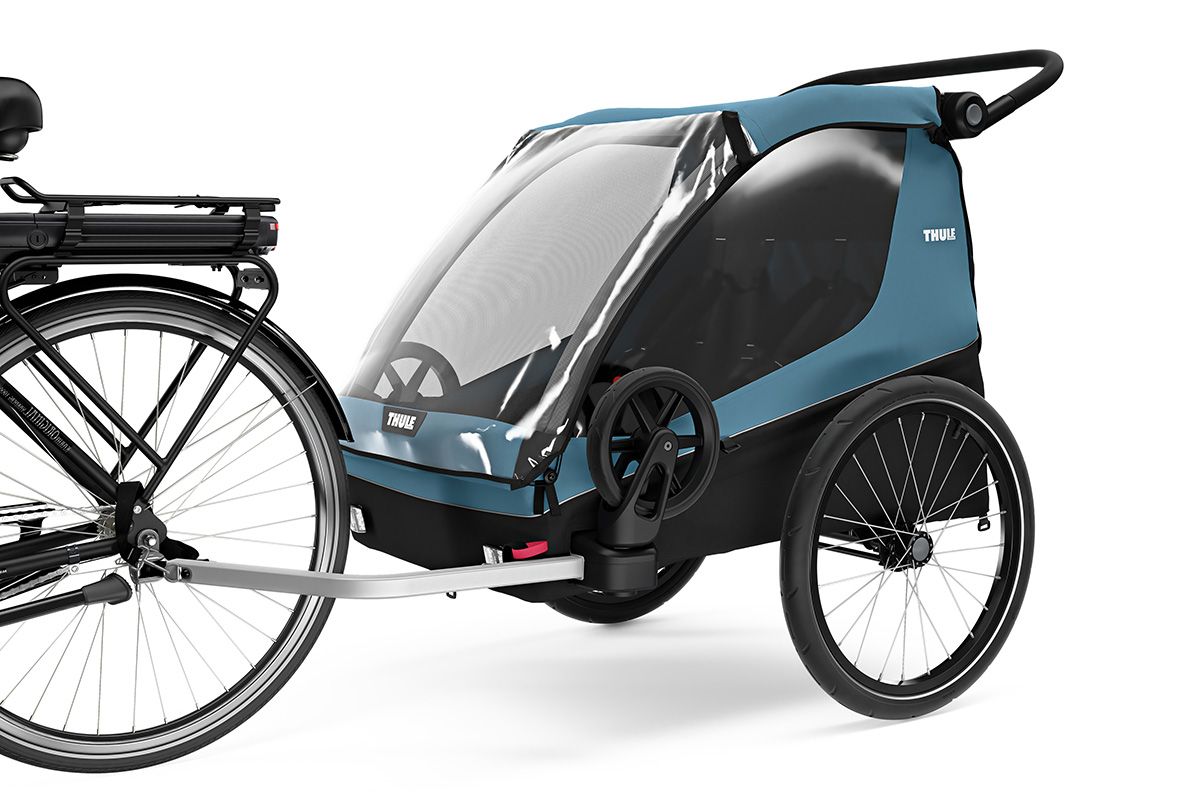 Large Thule Courier AegeanBlue H wBike ISO Large Thule Courier AegeanBlue H wBike ISO