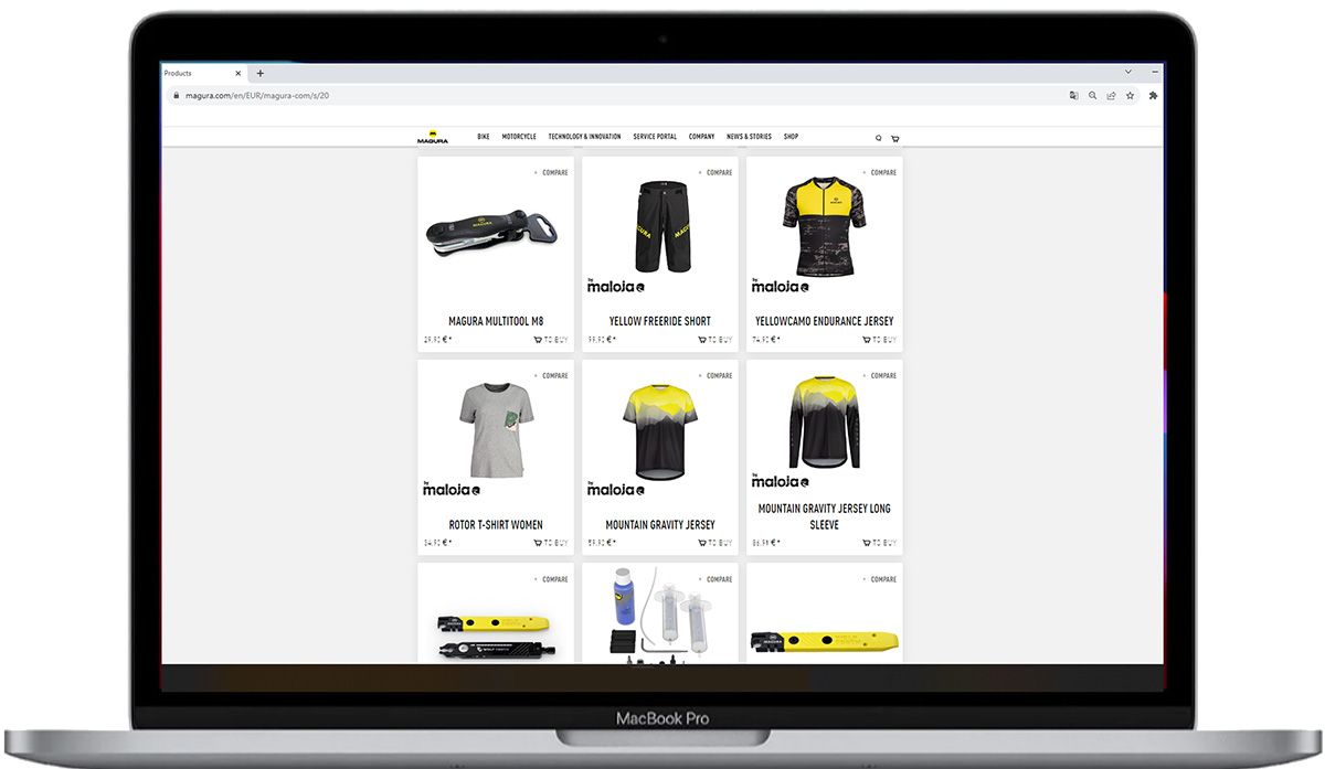 Magura Shop Product Grid