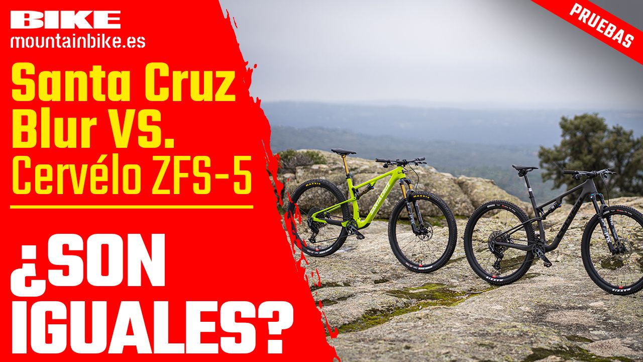 Santa Cruz Blur y Cervélo ZFS-5, ¿son la misma bici?