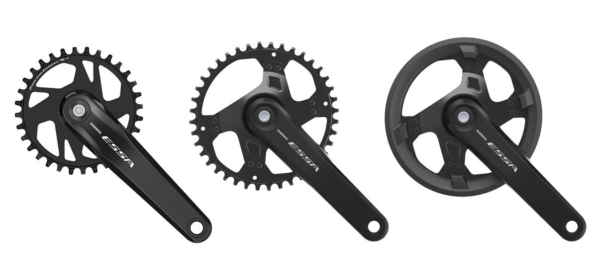 Nuevo Shimano ESSA detalle bielas