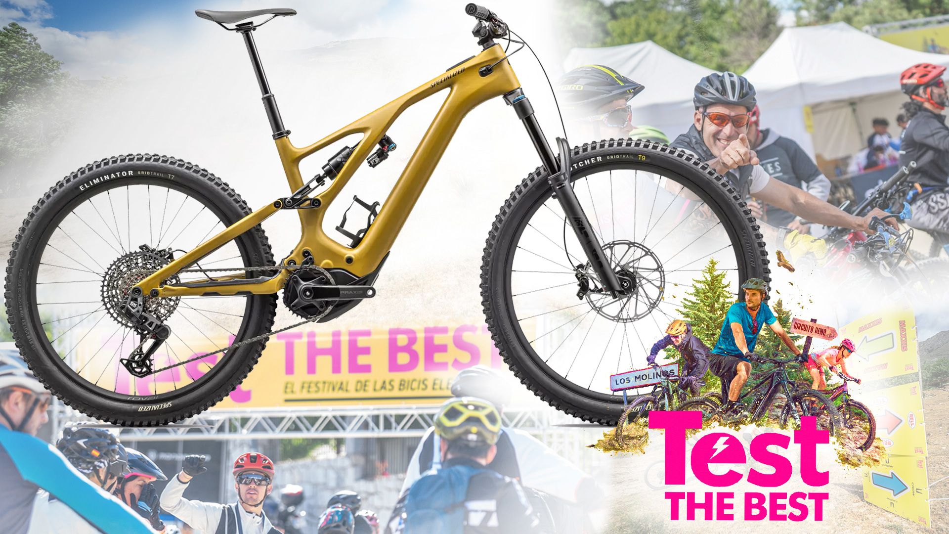 Specialized Turbo Levo, la ganadora de “Mejor e MTB del Año”. Pruébala en TEST THE BEST