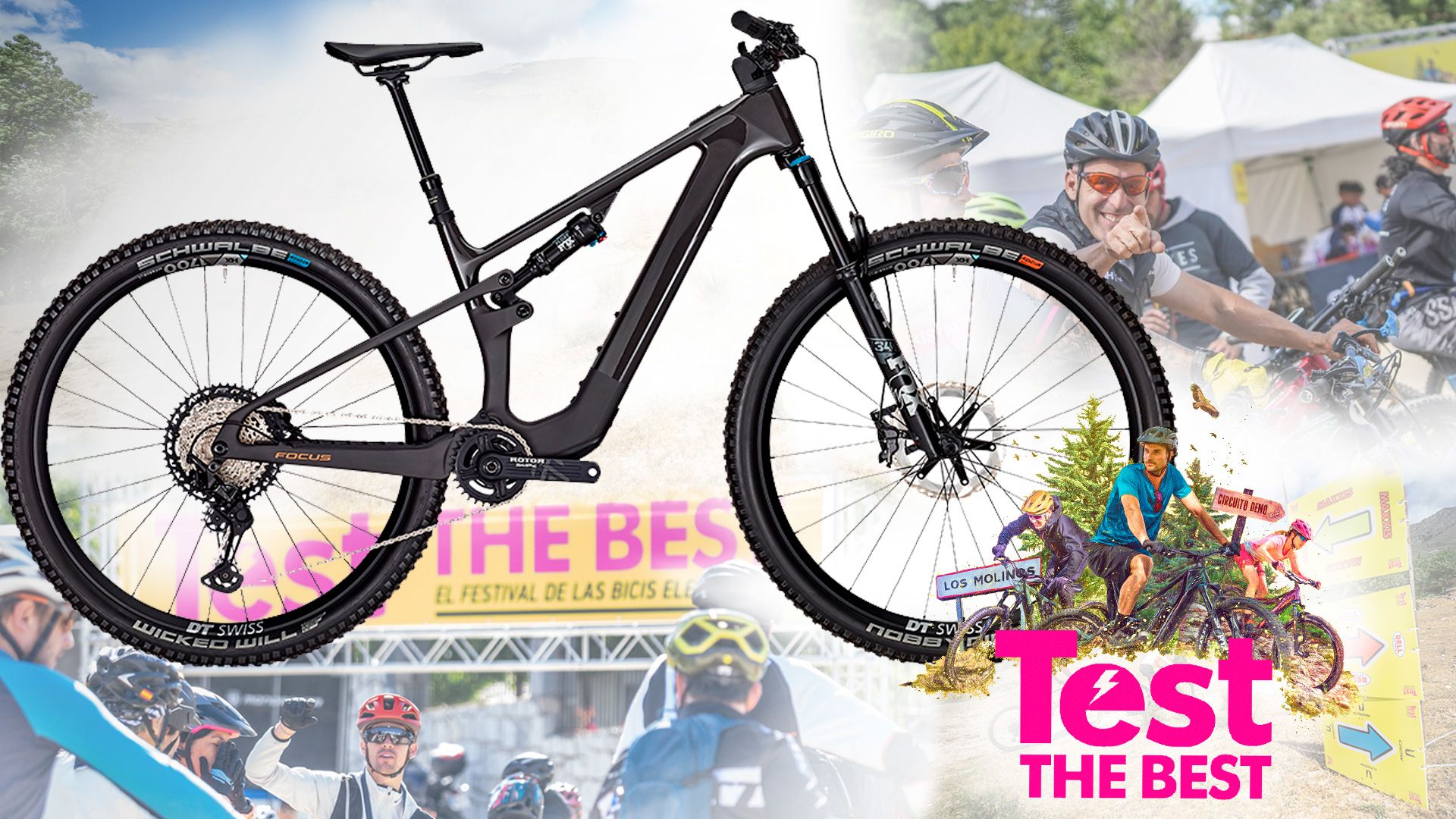 Focus VAM2 SL, una de las bicis que puedes probar en Test The Best de la marca alemana