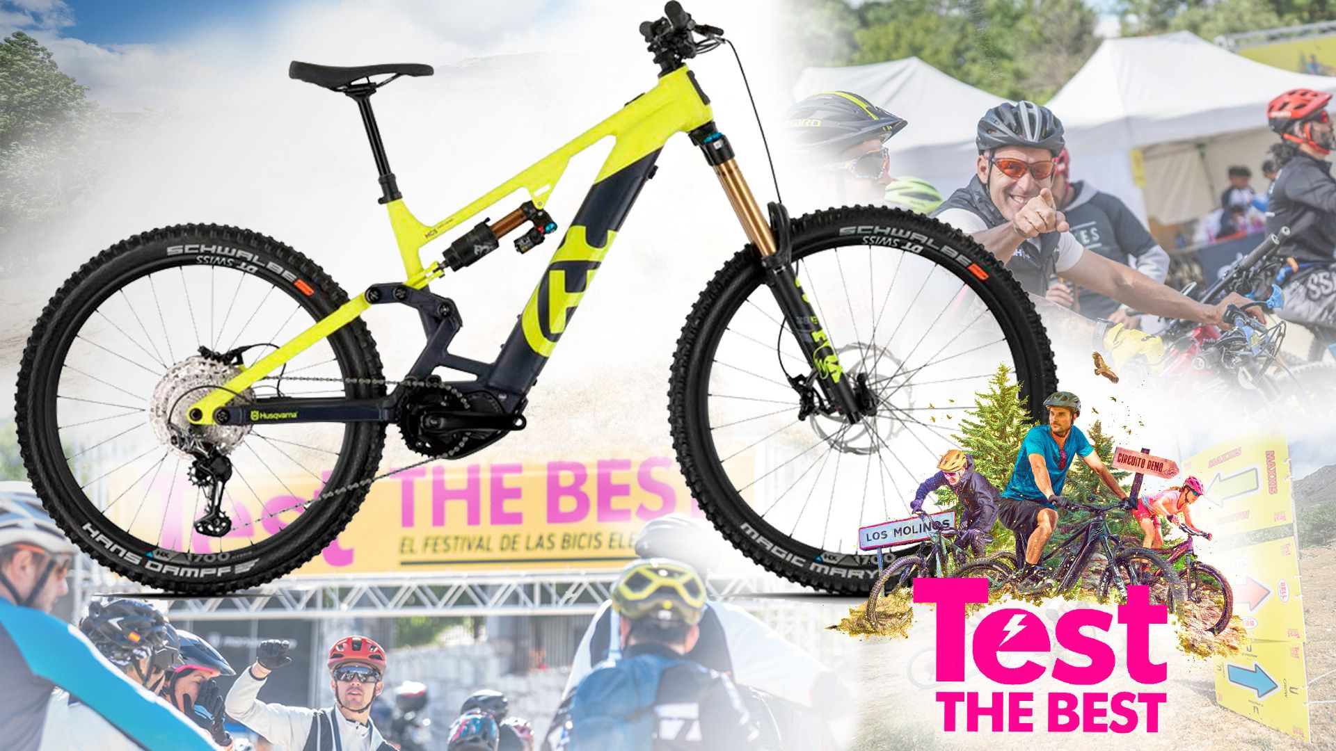 Husqvarna estará en Test The Best con la enduro HC5 y la all mountain MC6