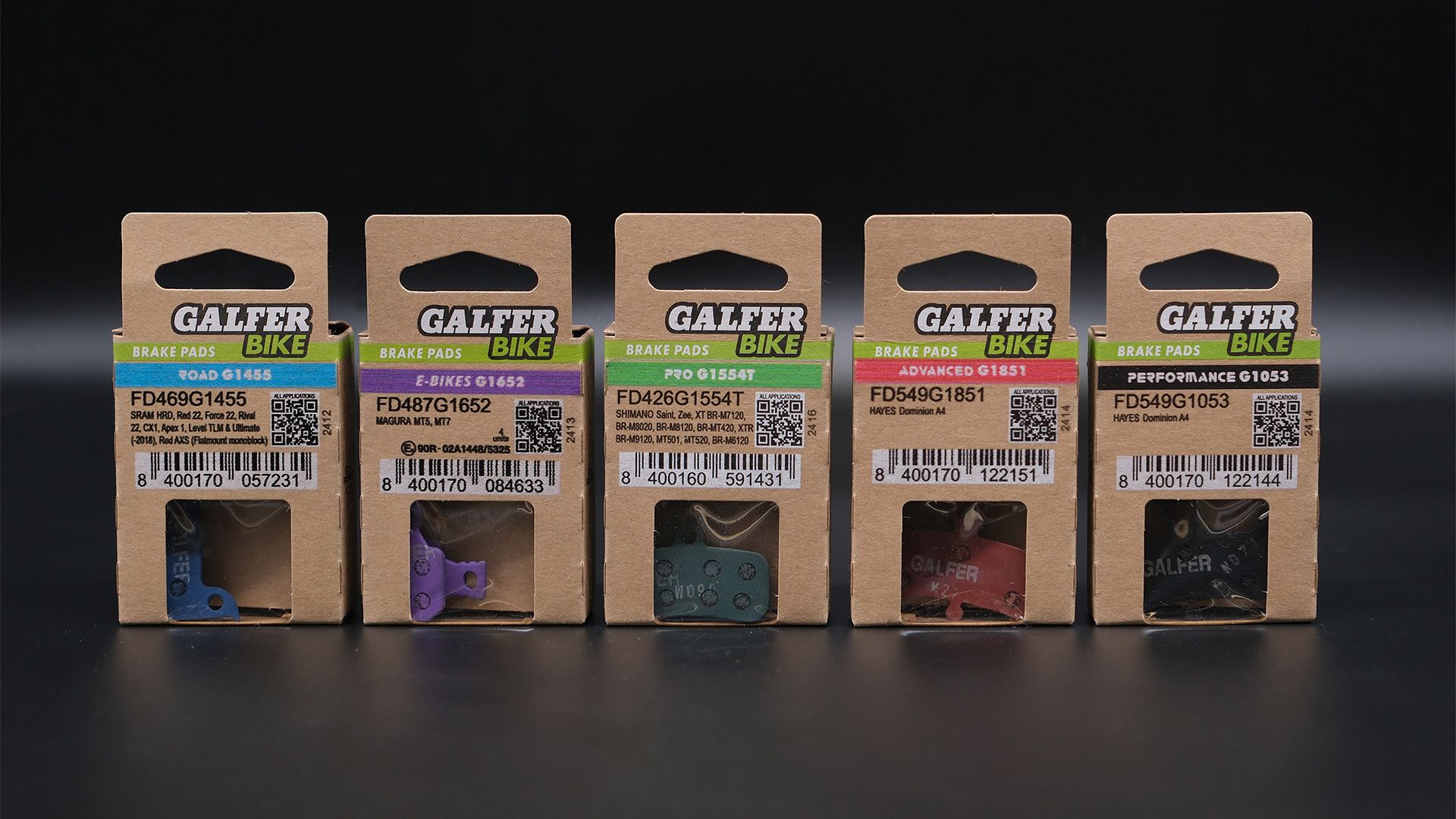 Galfer Bike presenta un nuevo embalaje ecológico para sus pastillas de freno