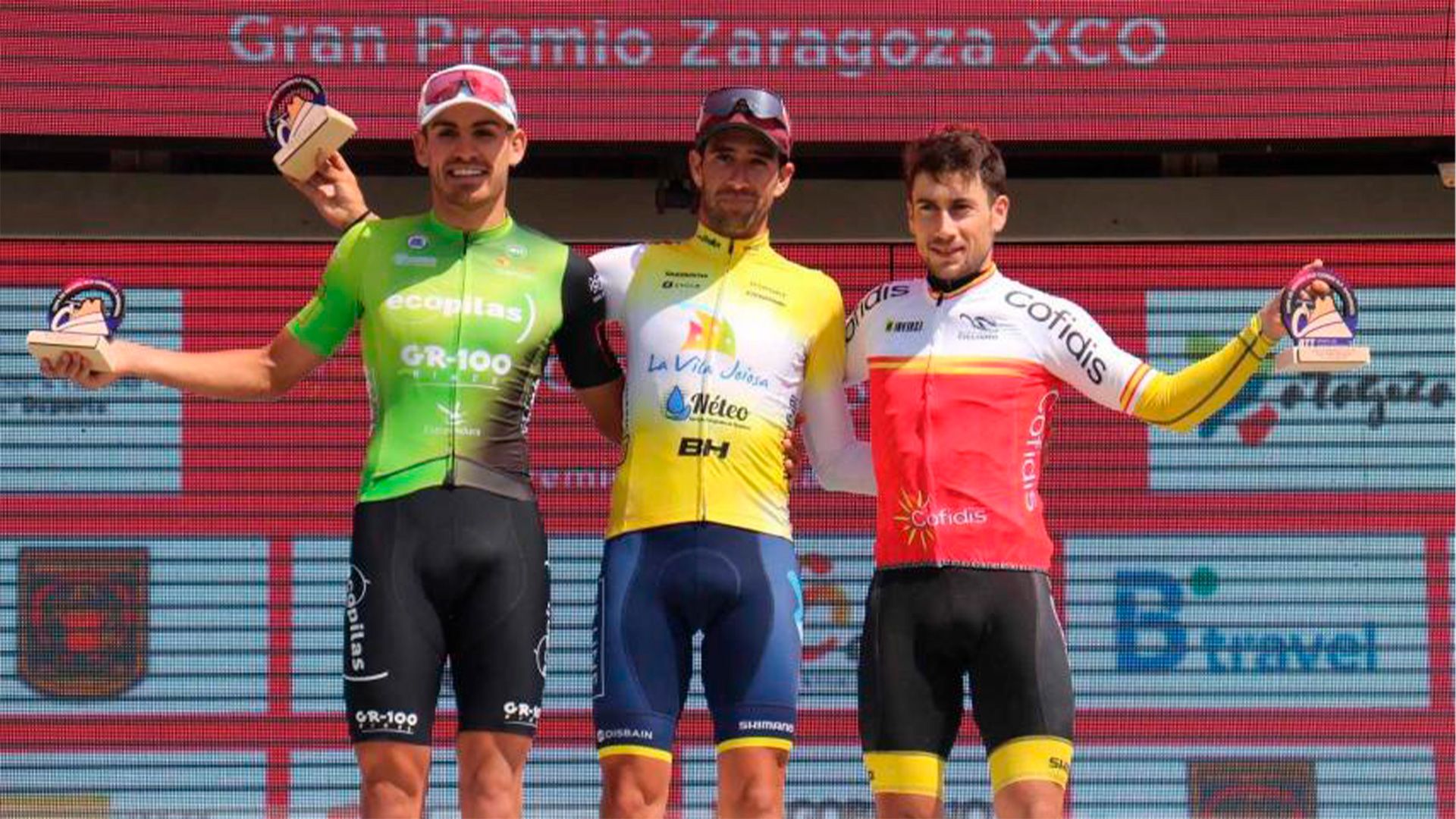 Felipe Orts y Estíbaliz Sagardoy triunfan en el Gran Premio Zaragoza XCO; Bosque se corona en la Copa de España