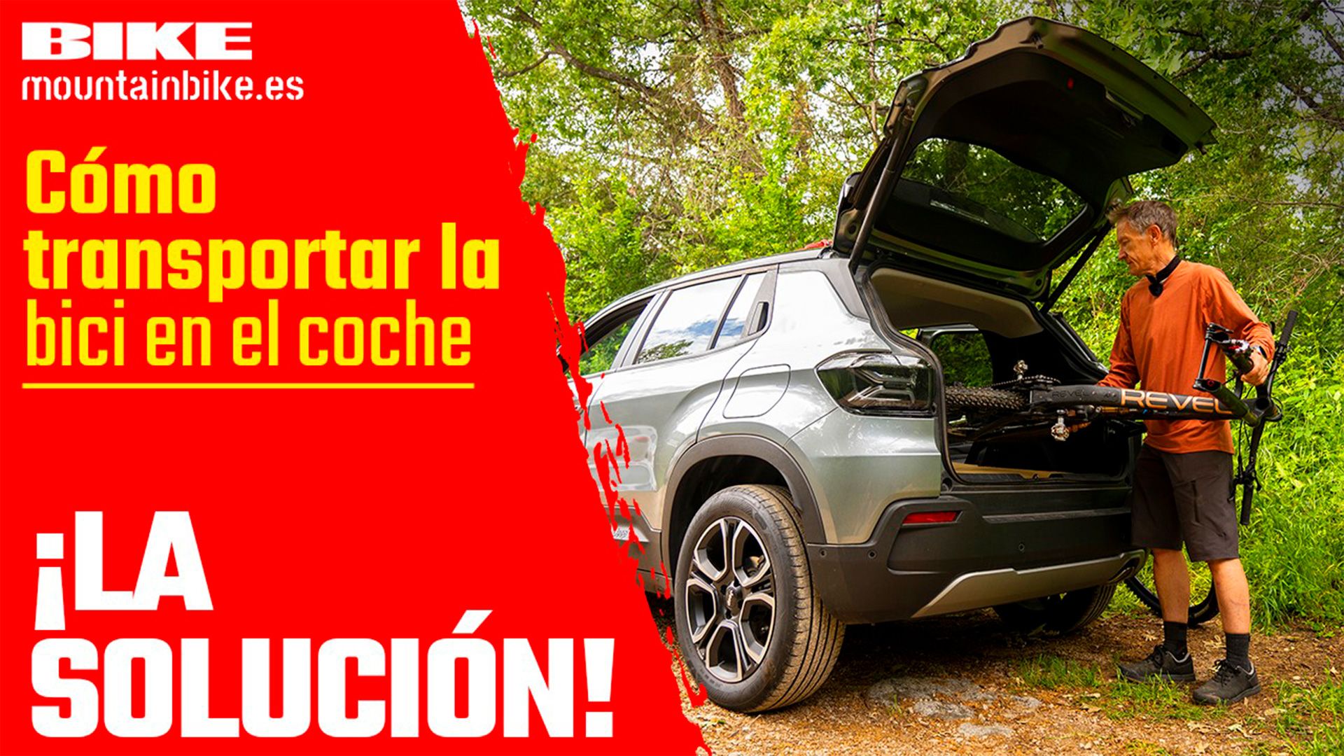 Cómo transportar tu bici dentro del coche correctamente