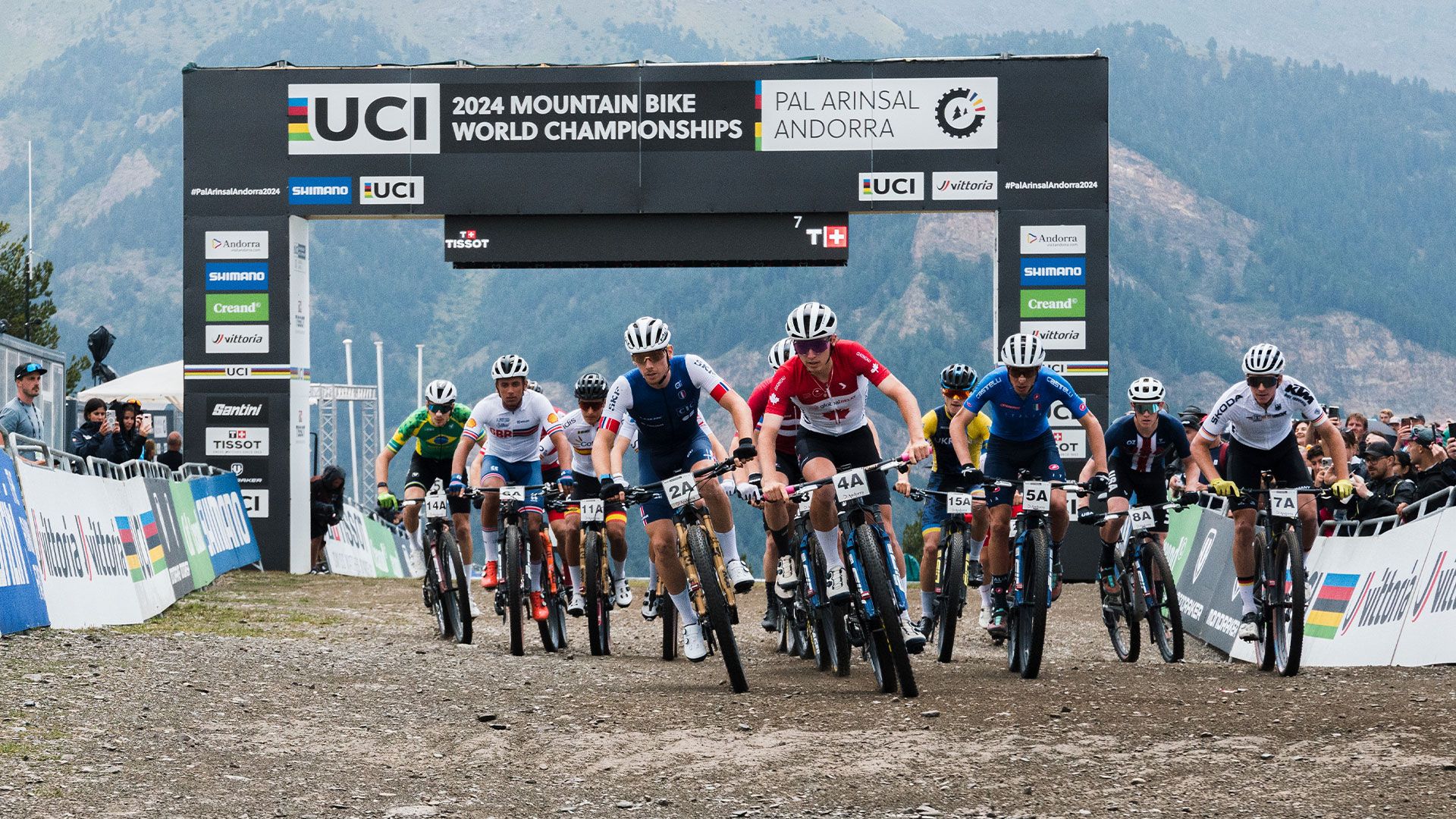 Estados Unidos gana el Team Relay en el Campeonato del Mundo MTB 2024