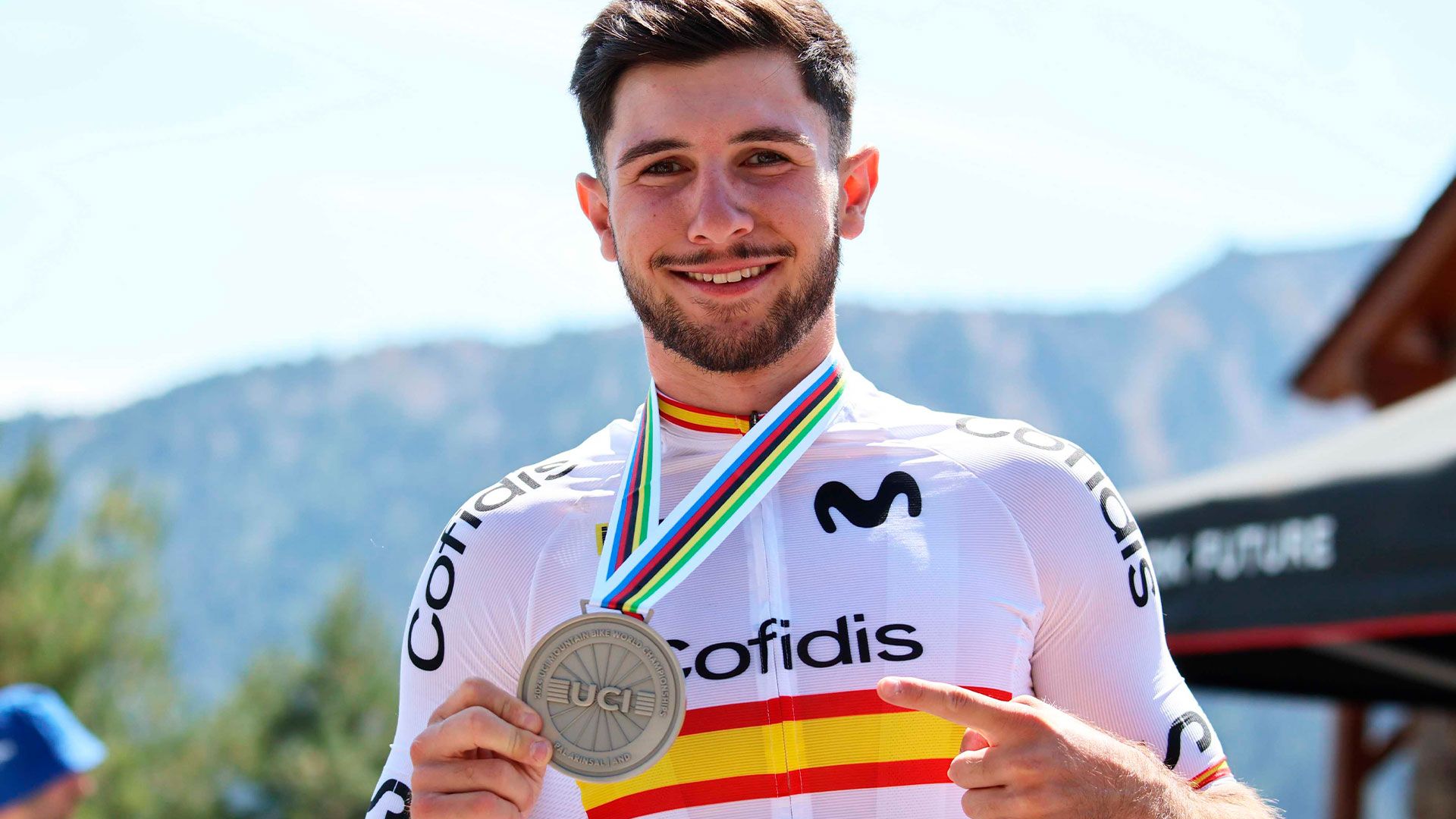 Hugo Franco, el nuevo subcampeón del mundo Júnior de XCO